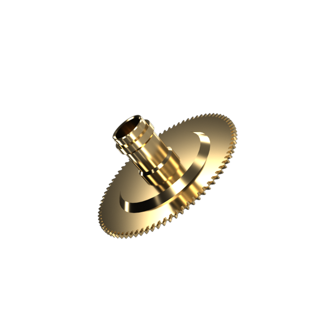 Axe - Roulage - Taillage - CNC - Aazydec - Decolletage - Piece - Roue des heures - Canon Axe - Roulage - Taillage - CNC - Aazydec - Decolletage - Piece - Roue des heures - Canon